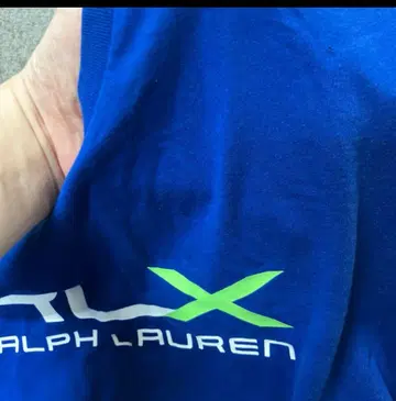 Ralph Lauren 로고 티셔츠 파랑