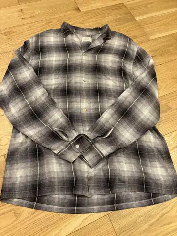 Penneys Towncraft 그레이 계열 체크 긴팔 셔츠