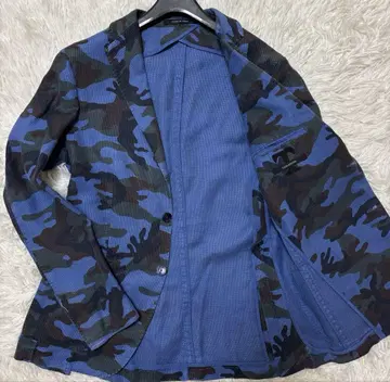 [새상품급] TAGLIATORE 린넨 코튼 테일러드 자켓 은색 버튼