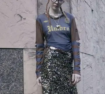 Chinatsu Aoyama x UMBRO Tule Tee Brown