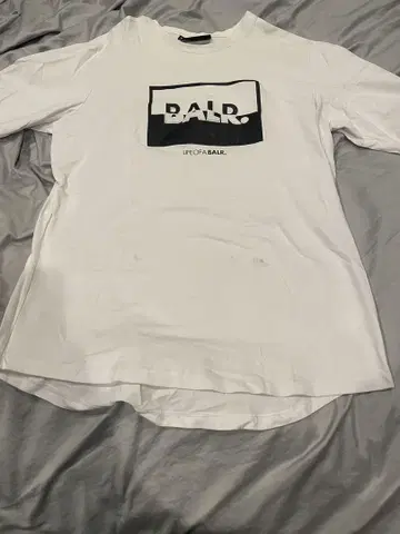 BALR. 화이트 티셔츠 보러 남성용 티셔츠 하자품 초특가