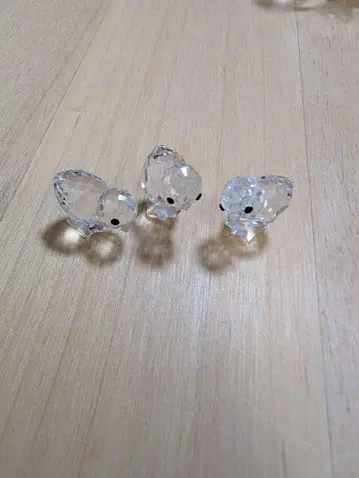 스와로브스키 병아리 3개 세트