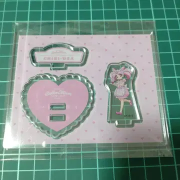 세일러문 카페 아크릴 스탠드 치비 문 치비우사
