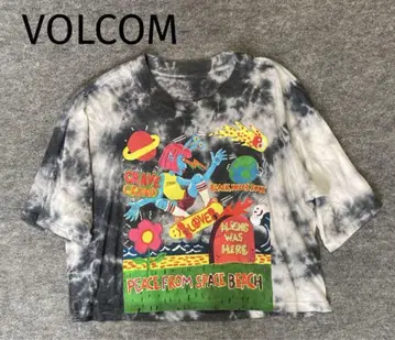 volcom 볼컴 타이다이 반팔 티셔츠 남성용 여성용 S