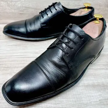 Clarks 클락스 비즈니스 슈즈 스트레이트 팁 블랙 25.5cm