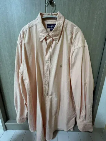 Ralph Lauren 핑크 긴팔 셔츠 90년대 00년대