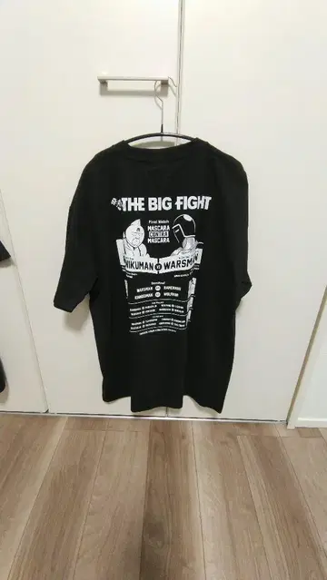 근육맨 초인 올림픽 THE BIG FIGHT 티셔츠 XL 사이즈