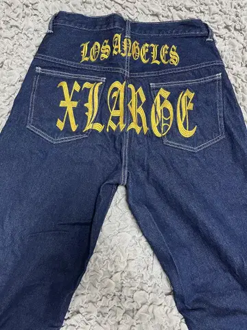 XLARGE 데님 팬츠 32 블루 데님