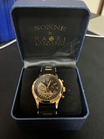 [1회 사용] SONNE x HAORI 오토매틱 시계 크로노그래프