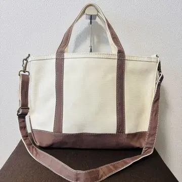 L.L.Bean 엘엘빈 지퍼 탑 2way 토트백