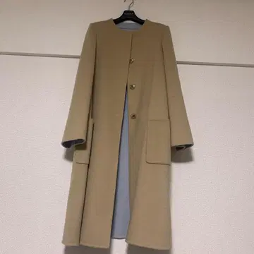 폭시 캐시미어 롱 코트 38