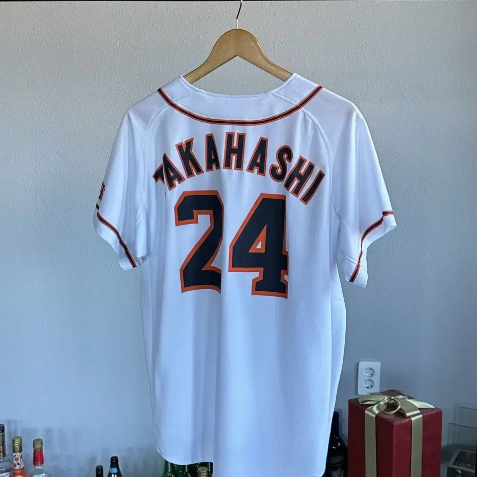 L] Yomiuri Giants Takahashi No. 24 Uniform Jersey #요미우리