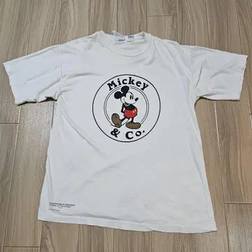 80s Mickey & Co. Disney Productions 티셔츠