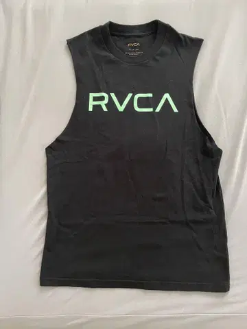 RVCA 탱크탑 블랙 로고
