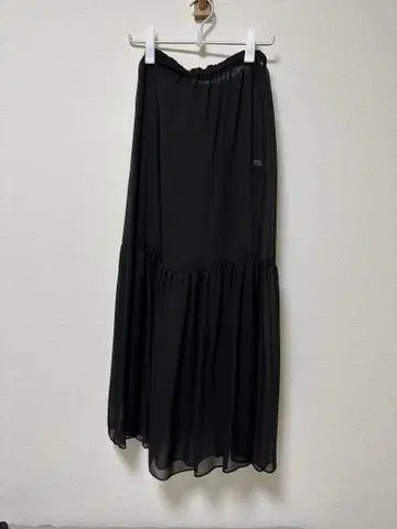 Deuxieme Classe 시어 플레어 롱 스커트