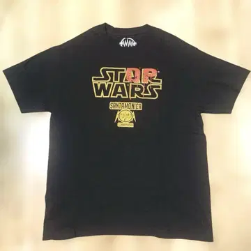 SANTAMONICA SUMMERWEAR 티셔츠/STOP WARS/L