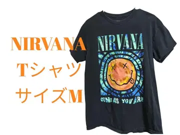구제 의류 NIRVANA 티셔츠 사이즈 M