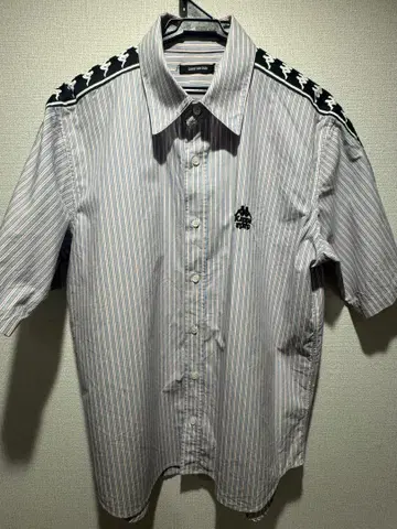 Christian dada 19ss 카파 스트라이프 셔츠 반팔