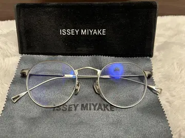 ISSEY MIYAKE 가네코 안경 실버 라운드 안경