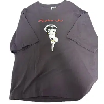 My Hair is Bad x BettyBoop 콜라보 T셔츠