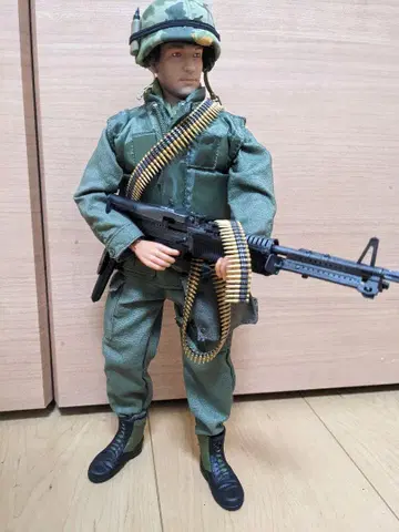 드래곤 모델 제 베트남 전쟁 해병대 M60 머신 거너