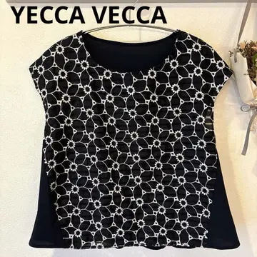 YECCA VECCA 예카베카 자수 블라우스 상의 사이즈 F