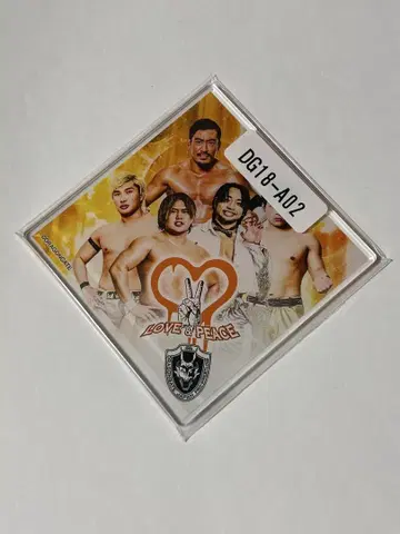 드래곤 게이트 LOVE&PEACE 아크릴 코스터