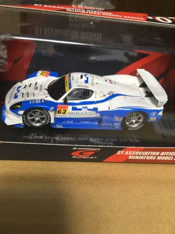 EBBRO ADVAN VEMAC408R Super GT07 No.62