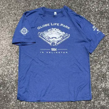 MLB 텍사스 레인저스 구 본거지 볼파크 XL 구제 의류 티셔츠