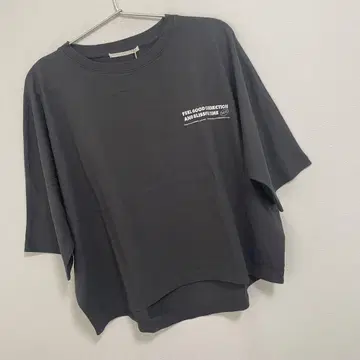 퓨어세신 [F&B] 오가닉 코튼 하프 슬리브 T