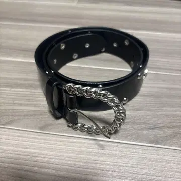 스터드 블랙 벨트