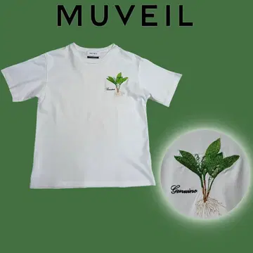MUVEIL/스즈란 자수 티셔츠