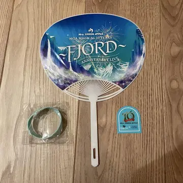 FJORD 부채 리스트 밴드 스티커