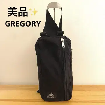 GREGORY 블랙 숄더백
