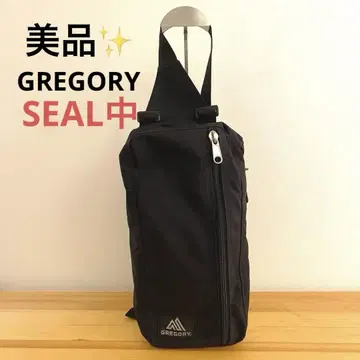 GREGORY 블랙 숄더백