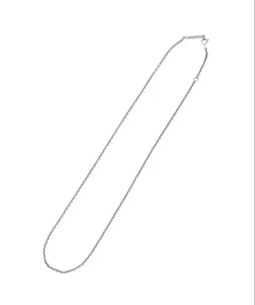 실버 팥 체인 40cm