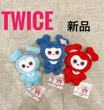GiGO TWICE LOVELYS 후와모코 앉아있는 봉제 인형 세트 판매