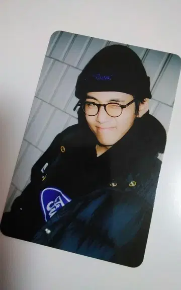 BTS V Capsule Merch Full Package 포토 카드