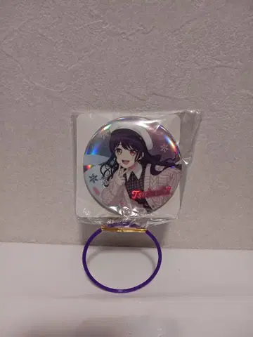 BanG Dream! 뱅드림 오로라 금박 빅 캔뱃지 후타바 츠쿠시