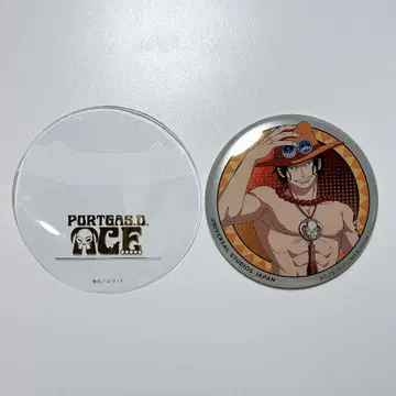 ONE PIECE USJ 에이스 캔뱃지