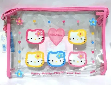 산리오 헬로키티 레트로 희귀 키티 캐링 케이스