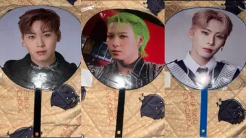 JO1 카와지리 렌 부채 세트