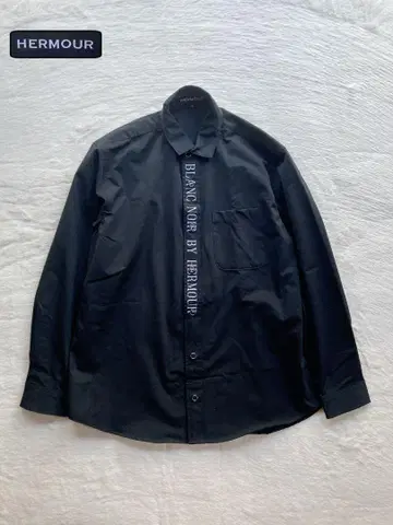 HERMOUR 블랙 셔츠 M 사이즈