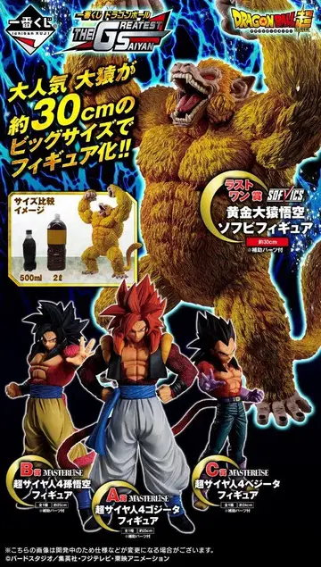 드래곤볼 제일복권 THE GREATEST SAIYAN 피규어