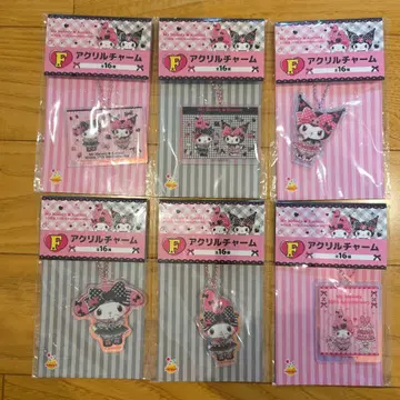 Happy 복권 My Melody & Kuromi F상 아크릴 참
