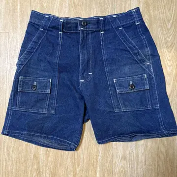 GUNG HO 다크 블루 숏 팬츠 30