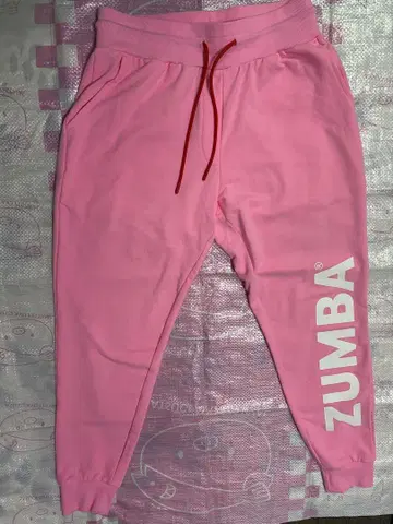 ZUMBA 핑크 스웨트 팬츠