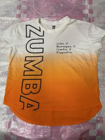 ZUMBA 그라데이션 티셔츠 XS