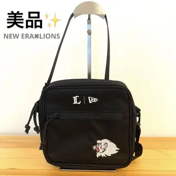 NEW ERA LIONS 콜라보 제품 블랙 숄더백