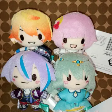 프로세카 후와푸치 마스코트 완다쇼 전 4종 세트